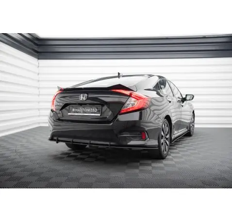 Street Pro Central Diffuseur Arriere Honda Civic Mk10