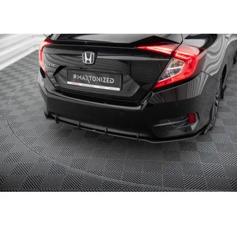 Street Pro Lame Du Pare Chocs Arriere + Flaps Honda Civic Mk10