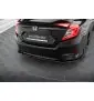 Street Pro Lame Du Pare Chocs Arriere + Flaps Honda Civic Mk10