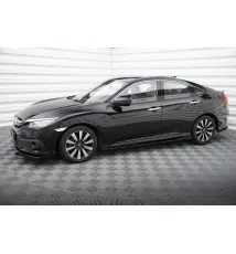 Street Pro Rajouts Des Bas De Caisse + Flaps Honda Civic Mk10