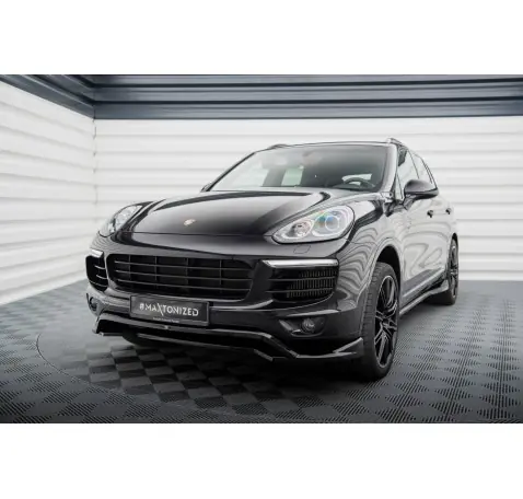 Lame Du Pare-Chocs Avant Porsche Cayenne Mk2 Facelift