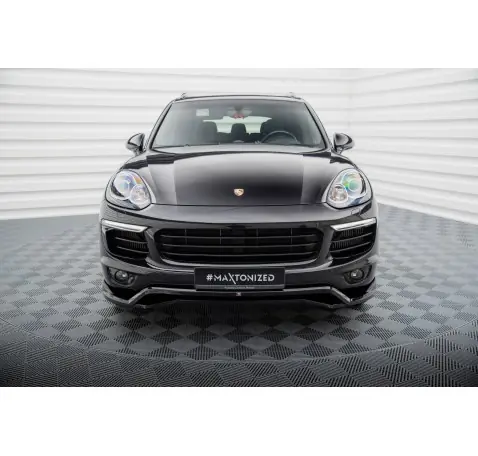 Lame Du Pare-Chocs Avant Porsche Cayenne Mk2 Facelift
