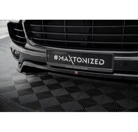 Lame Du Pare-Chocs Avant Porsche Cayenne Mk2 Facelift