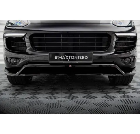 Lame Du Pare-Chocs Avant Porsche Cayenne Mk2 Facelift