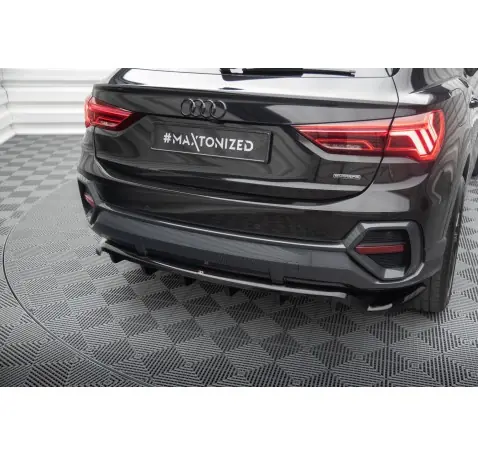 Arriere Splitter (avec une barre verticale) Audi Q3 Sportback F3