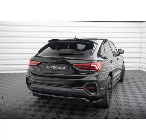 Arriere Splitter (avec une barre verticale) Audi Q3 Sportback F3