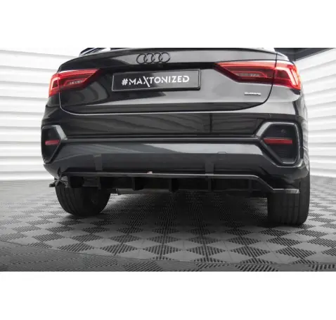 Arriere Splitter (avec une barre verticale) Audi Q3 Sportback F3