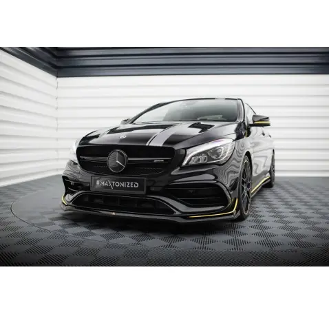 Lame Du Pare-Chocs Avant V.3 Mercedes-AMG CLA 45 Aero C117 Facelift
