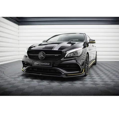 Lame Du Pare-Chocs Avant V.4 Mercedes-AMG CLA 45 Aero C117 Facelift Lame Du Pare-Chocs Avant V.4 Mercedes-AMG CLA 45 Aero C117 Facelift