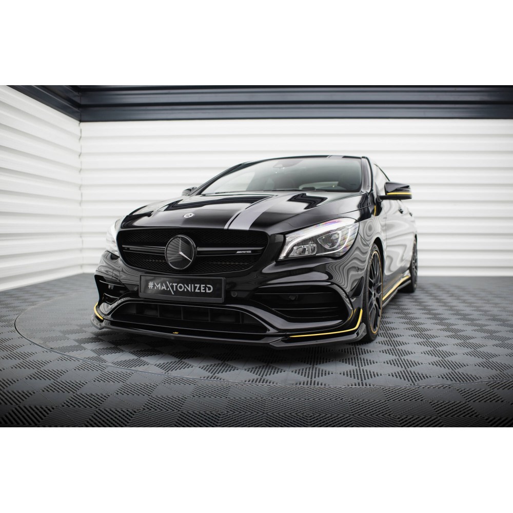 Lame Du Pare-Chocs Avant V.4 Mercedes-AMG CLA 45 Aero C117 Facelift