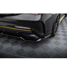 Arriere Splitter (avec une barre verticale) Mercedes-AMG CLA 45 C117 Facelift
