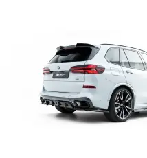 Arriere Splitter (avec une barre verticale) V.1 BMW X5 M-Pack G05 Facelift