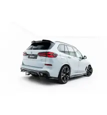 Arriere Splitter (avec une barre verticale) V.1 BMW X5 M-Pack G05 Facelift