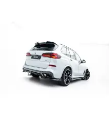 Arriere Splitter (avec une barre verticale) V.2 BMW X5 M-Pack G05 Facelift