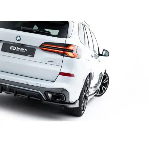 Arriere Splitter (avec une barre verticale) V.2 BMW X5 M-Pack G05 Facelift