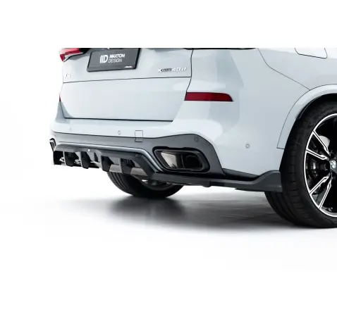 Arriere Splitter (avec une barre verticale) V.2 BMW X5 M-Pack G05 Facelift