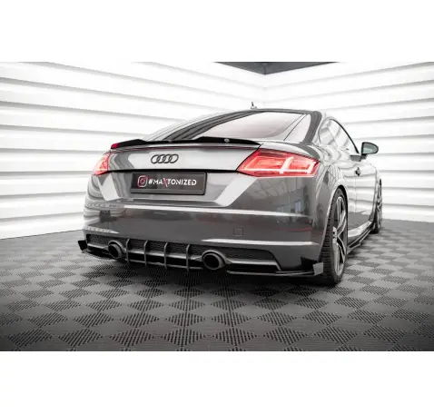 Street Pro Central Diffuseur Arriere Audi TT S-Line 8S Street Pro Central Diffuseur Arriere Audi TT S-Line 8S