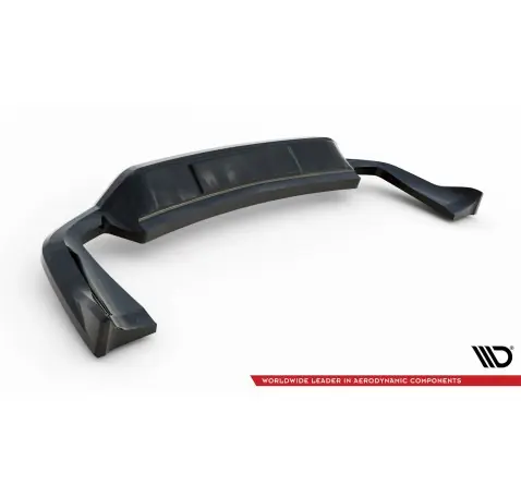 Arriere Splitter (avec une barre verticale) Porsche Cayenne Mk2 Facelift