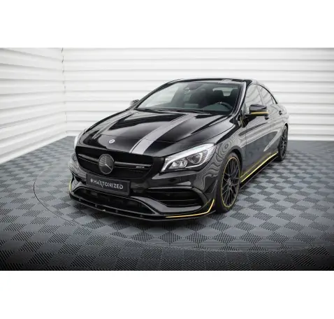 Street Pro Lame Du Pare-Chocs Avant Mercedes-AMG CLA 45 Aero C117 Facelift
