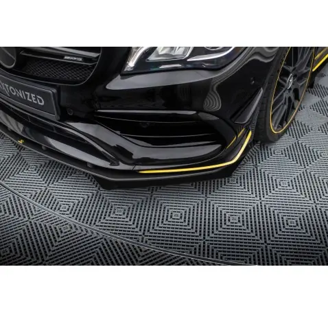 Street Pro Lame Du Pare-Chocs Avant + Flaps Mercedes-AMG CLA 45 Aero C117 Facelift