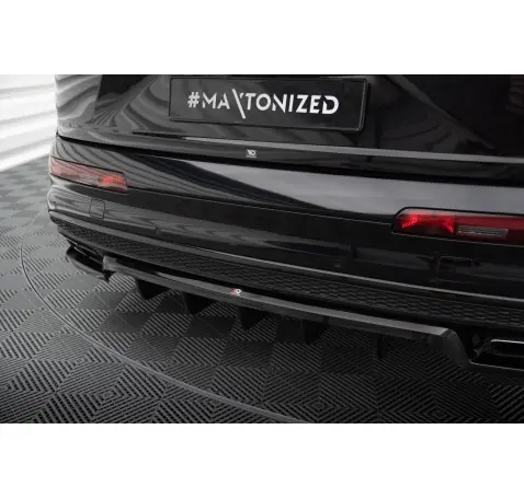 Arriere Splitter (avec une barre verticale) Audi SQ7 / Q7 S-Line Mk2