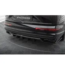 Arriere Splitter (avec une barre verticale) Audi SQ7 / Q7 S-Line Mk2