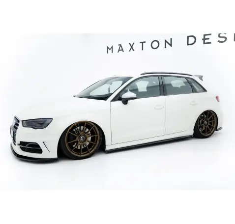 Rajouts Des Bas De Caisse V.3 Audi S3 / A3 S-Line Sportback 8V / 8V Facelift