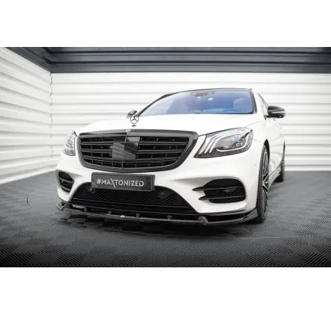 Lame Du Pare-Chocs Avant V.2 Mercedes-Benz S AMG-Line W222 Facelift