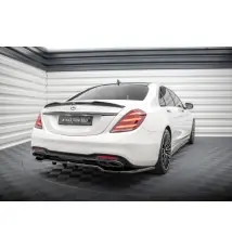 Arriere Splitter (avec une barre verticale) Mercedes-Benz S AMG-Line W222 Facelift