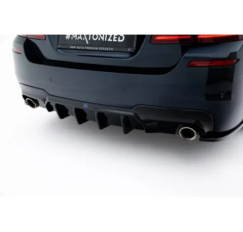 Diffuseur Arrière Complet V.2 BMW 5 M-Pack F10 / F11 (Version avec deux échappements simples)