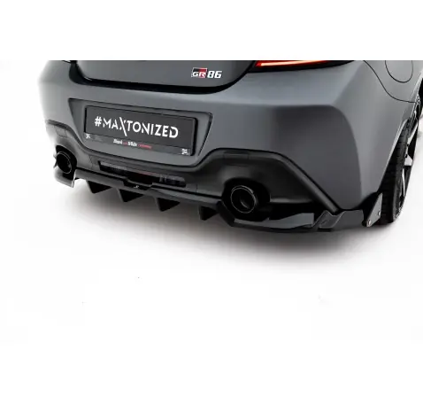 Arriere Splitter (avec une barre verticale) V.1 + Flaps Toyota GR86 Mk1