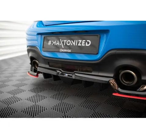 Arriere Splitter (avec une barre verticale) V.2 Toyota GR86 Mk1