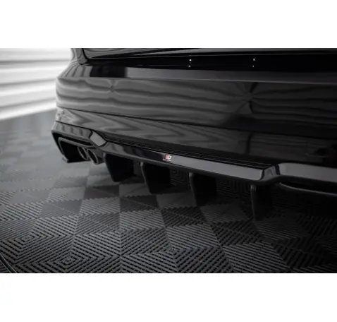 Diffuseur Arrière Complet Audi A3 S-Line Sportback 8V Facelift (Version avec double échappement d'un côté)