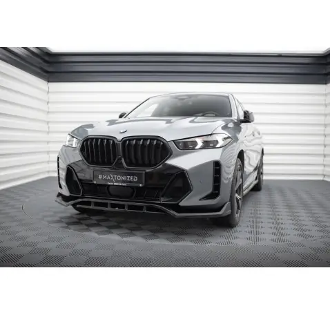 Lame Du Pare-Chocs Avant V.2 BMW X6 M-Pack G06 Facelift