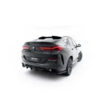 Arriere Splitter (avec une barre verticale) V.1 BMW X6 M-Pack G06 Facelift