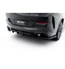 Arriere Splitter (avec une barre verticale) V.1 BMW X6 M-Pack G06 Facelift