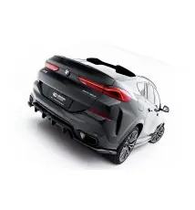 Arriere Splitter (avec une barre verticale) V.1 BMW X6 M-Pack G06 Facelift