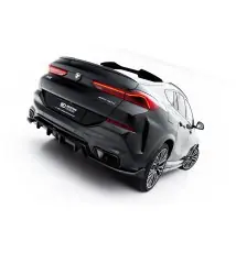 Arriere Splitter (avec une barre verticale) V.2 BMW X6 M-Pack G06 Facelift