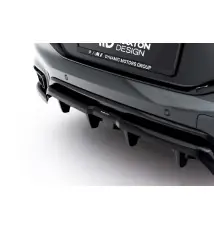 Arriere Splitter (avec une barre verticale) V.2 BMW X6 M-Pack G06 Facelift