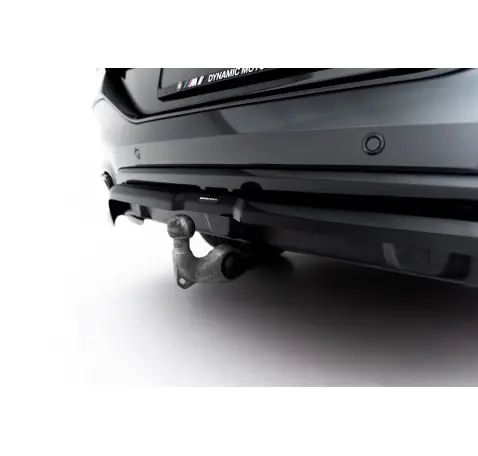 Arriere Splitter (avec une barre verticale) V.2 BMW X6 M-Pack G06 Facelift