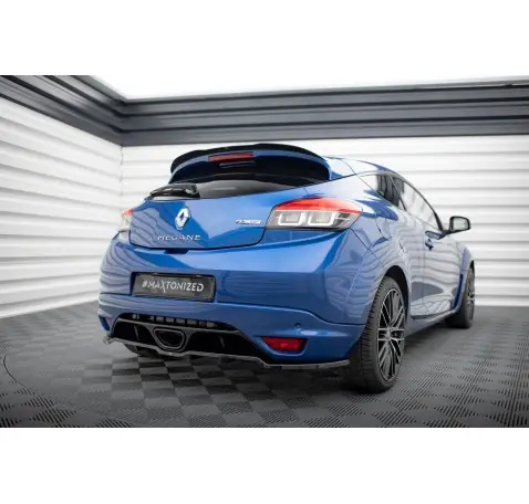 Arriere Splitter (avec une barre verticale) Renault Megane RS Mk3