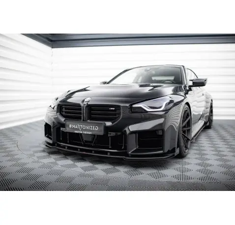Street Pro Lame Du Pare-Chocs Avant V.1 + Flaps BMW M2 G87