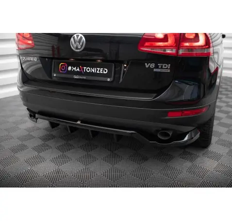 Arriere Splitter (avec une barre verticale) Volkswagen Touareg Mk2