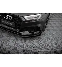 Street Pro Lame Du Pare-Chocs Avant V.1 + Flaps Audi RS3 Sedan 8V Facelift