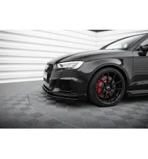 Street Pro Lame Du Pare-Chocs Avant V.1 + Flaps Audi RS3 Sedan 8V Facelift