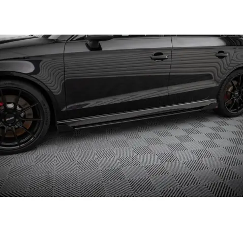 Street Pro Rajouts Des Bas De Caisse V.1 + Flaps Audi RS3 Sedan 8V Facelift