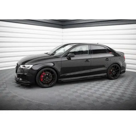 Street Pro Rajouts Des Bas De Caisse V.1 + Flaps Audi RS3 Sedan 8V Facelift