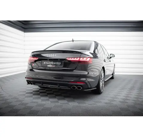 Arriere Splitter (avec une barre verticale) Audi S4 B9 Facelift