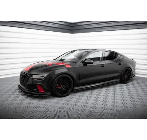 Street Pro Lame Du Pare-Chocs Avant Audi A7 RS7 Look C7