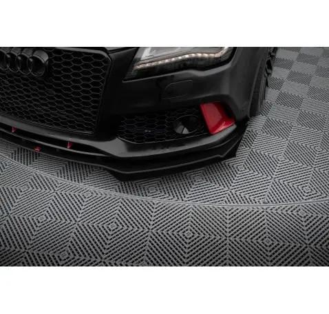 Street Pro Lame Du Pare-Chocs Avant + Flaps Audi A7 RS7 Look C7